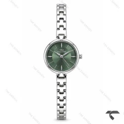 ساعت مچی زنانه الگانس رفرنس EL007 نقره ای صفحه سبز Elegance-11485-L