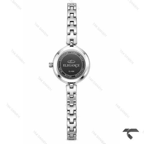 ساعت مچی زنانه الگانس رفرنس EL007 نقره ای صفحه سبز Elegance-11485-L