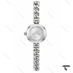 ساعت مچی الگانس زنانه رفرنس EL006 سیلور صفحه سبز نگین دار Elegance-11486-L