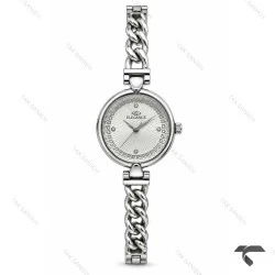 ساعت زنانه الگانس رفرنس EL006 بند کارتیه ای تمام سیلور Elegance-11488-L