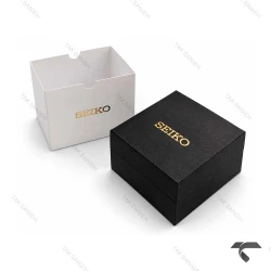 ساعت ست سیکو VIP رفرنس 31622 دورنگ طلایی صفحه دودی Seiko-11534-S