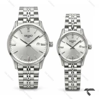 ساعت ست سیکو Vip رفرنس 31622 تمام سیلور Seiko-11520-S