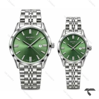 ساعت مچی ست سیکو کلاسیک رفرنس 31622 سیلور صفحه سبز Seiko-11525-S