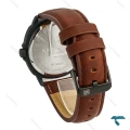 ساعت نیوی فورس مردانه NF8078 مشکی بند چرم قهوه ای NaviForce-8895-G