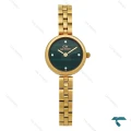 ساعت دنیل ولینگتون ELAN زنانه طلایی صفحه سبز طرح دار DW-8931-L