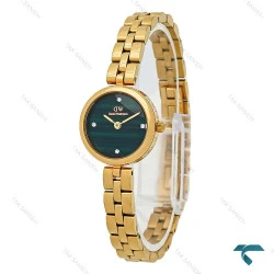 ساعت دنیل ولینگتون ELAN زنانه طلایی صفحه سبز طرح دار DW-8931-L