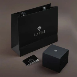 ساعت لکسمی زنانه 8085 حصیری دورنگین زرشکی Laxmi-9099-L