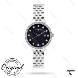 لاکسمی زنانه 8139-7 سیلور صفحه مشکی دورنگین Laxmi-9173-L