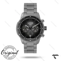 ساعت لاکسمی کورنوگراف مردانه 8160-6 فیلی صفحه مشکی Laxmi-9247-G
