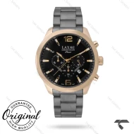 ساعت لاکسمی مردانه 8162-3 مشکی قاب طلایی Laxmi-9252-G