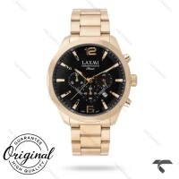 ساعت مردانه لاکسمی 8162-4 طلایی صفحه مشکی Laxmi-9253-G