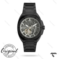 ساعت اتوماتیک لکسمی مردانه 8830-3 مشکی صفحه خاکی Laxmi-9724-G