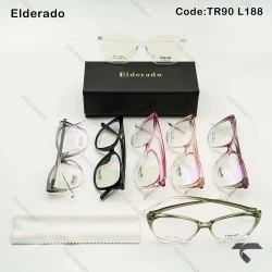 عینک بلوکات الدرادو L188 زنانه فریم گربه ای Elderado-9831-L
