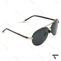عینک دودی پورشه دیزاین P1095 مردانه یو وی 400 پلاریزه Porsche-9835-G
