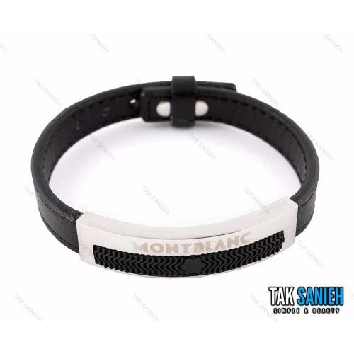دستبند مردانه مونت بلانس مدل Mont-Bracelet-2620-G