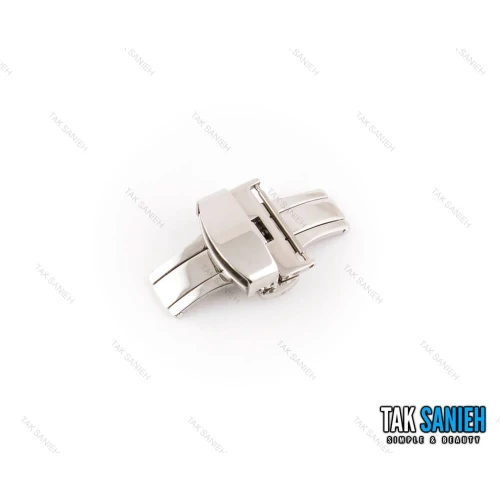 قفل پروانه ای ضامن دار ساعت مچی مدل Watch-Lock-2207-G-L