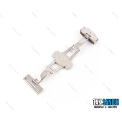 قفل پروانه ای ضامن دار ساعت مچی مدل Watch-Lock-2207-G-L