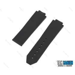 بند رابر ساعت هابلوت مردانه رنگ مشکی Watch-Strap-2204-G-L