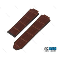 بند چرم ساعت مچی مردانه هابلوت کلاسیک فیوژن مدل Hublot-Strap-2258-G