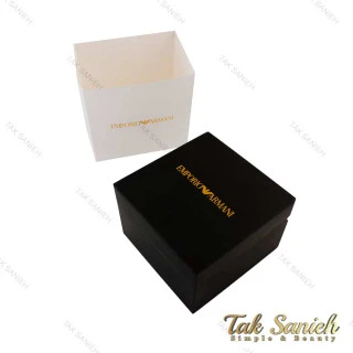 ساعت امپریو آرمانی زنانه سرامیکی سفید صفحه نگین Armani-5150-L