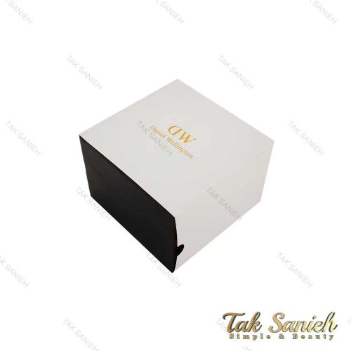 ساعت دنیل ولینگتون زنانه گرد حصیری صفحه طرحدار DW-6824-L