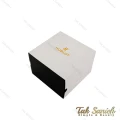ساعت هابلوت مینی زنانه استیل بند چرم طرح دار سفید Hublot-10633-L