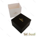 ساعت زنانه امگا کانسلیشن دورنگ رزگلد صفحه قهوه ای خطی Omega-10639-L