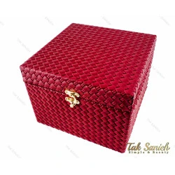 جعبه کادویی صندوقی چرمی مکعب مستطیل سایز بزرگ مدل Box-2874-L