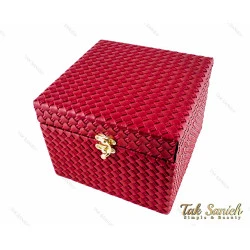 جعبه صندوقی چرمی مکعب مستطیل سایز متوسط مدل Box-2875-M