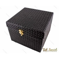 جعبه هدیه قفل دار چرمی مستطیلی سایز بزرگ مدل Box-2878-L