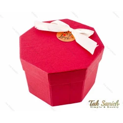 جعبه کادویی هشت ضلعی مقوایی سایز کوچک مدل Box-2883-S