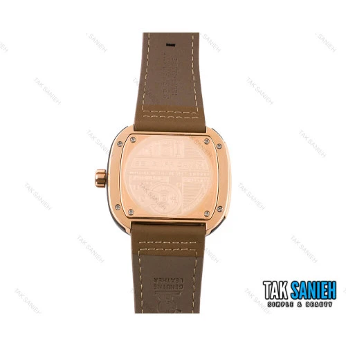 ساعت مچی مردانه سون فرایدی مشکی بند قهوه ای Seven-2317-G