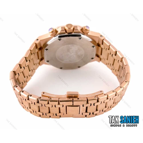 ساعت ای پی AP مردانه رزگلد سه موتوره کرنوگراف Audemars-2592-G