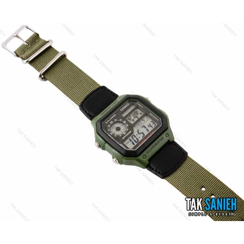 ساعت کاسیو جهان نما AE-1200WHB-3BVDF مدل Casio-2713-G