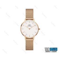 ساعت دنیل ولینگتون زنانه بند حصیری رزگلد کوچک Daniel-2479-L