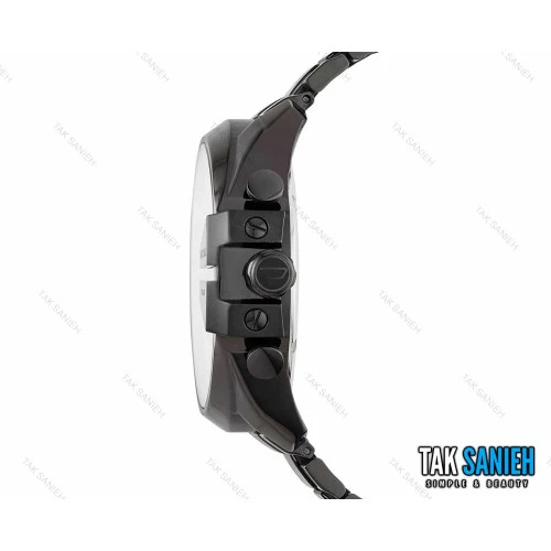ساعت مچی دیزل شاخدار مردانه مشکی سرمه ای Diesel-2688-G