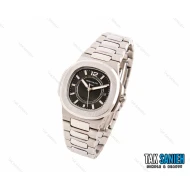ساعت پتک فلیپ ناتیلوس زنانه نقره ای صفحه مشکی Patek-2469-L