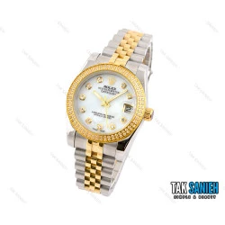 ساعت مچی زنانه رولکس دیت جاست مدل Rolex-2386-L