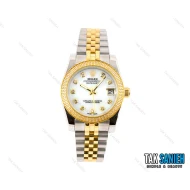 ساعت مچی زنانه رولکس دیت جاست مدل Rolex-2386-L