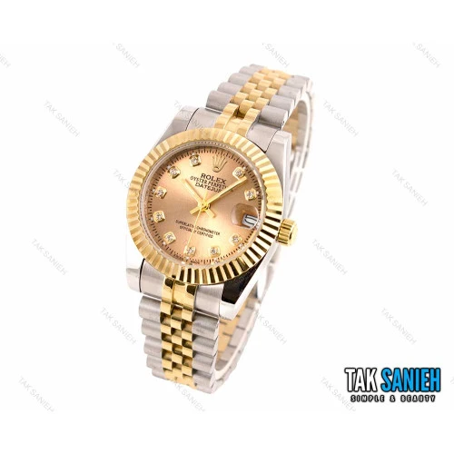 ساعت مچی رولکس دیت جاست زنانه سایز مدیوم مدل Rolex-2450-L