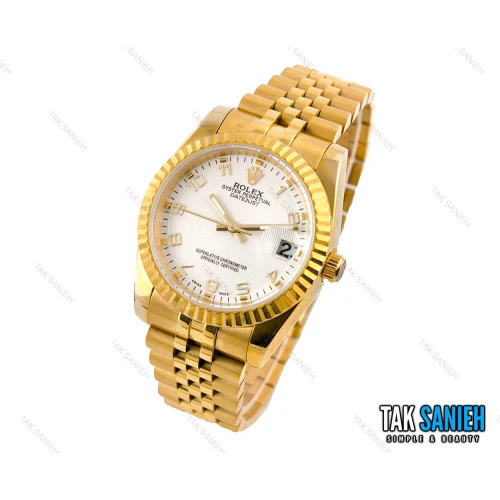 ساعت مچی رولکس دیت جاست مردانه مدل Rolex-2453-G