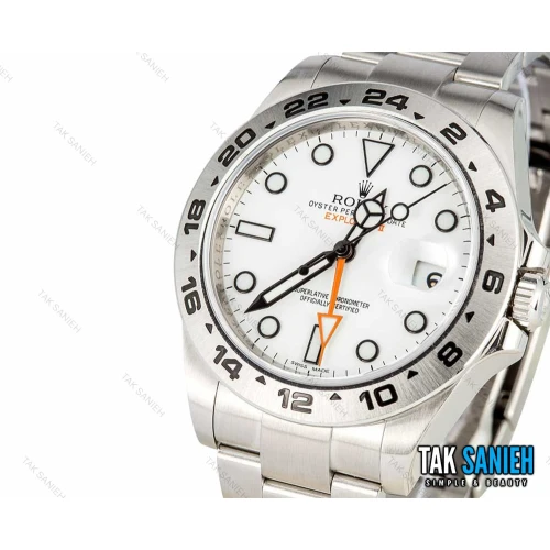 ساعت رولکس مردانه Explorer II اتوماتیک سیلور سفید 