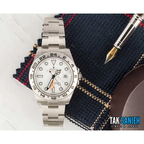 ساعت رولکس مردانه Explorer II اتوماتیک سیلور سفید 