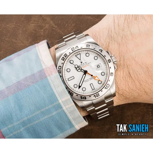 ساعت رولکس مردانه Explorer II اتوماتیک سیلور سفید 