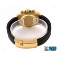 ساعت رولکس دیتونا مردانه طلایی مشکی Rolex-2576-G