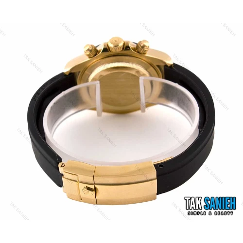 ساعت رولکس دیتونا مردانه طلایی مشکی Rolex-2576-G