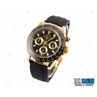 ساعت رولکس دیتونا مردانه طلایی مشکی Rolex-2576-G