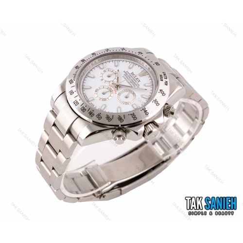ساعت رولکس مردانه دیتونا نقره ای سفید Rolex-2610-G