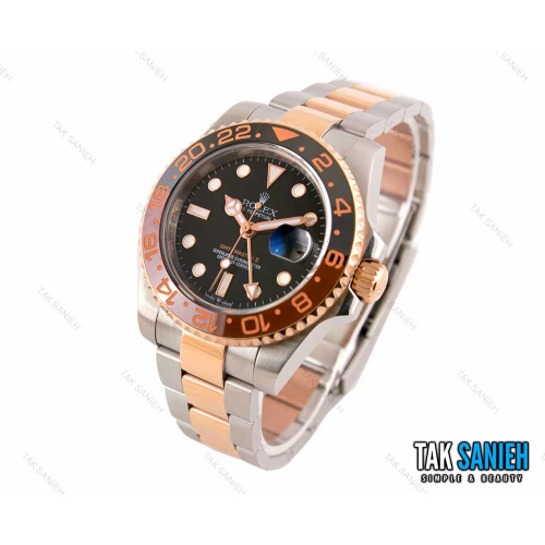 ساعت رولکس جی ام تی مستر 2 مردانه مدل Rolex-2774-G