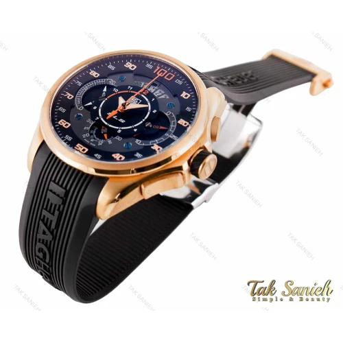 ساعت تگ هویر SLS مردانه رزگلد مشکی Tag-2458-G